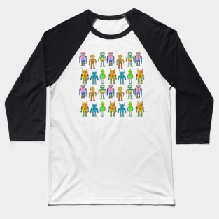 Robots Baseball T-Shirt